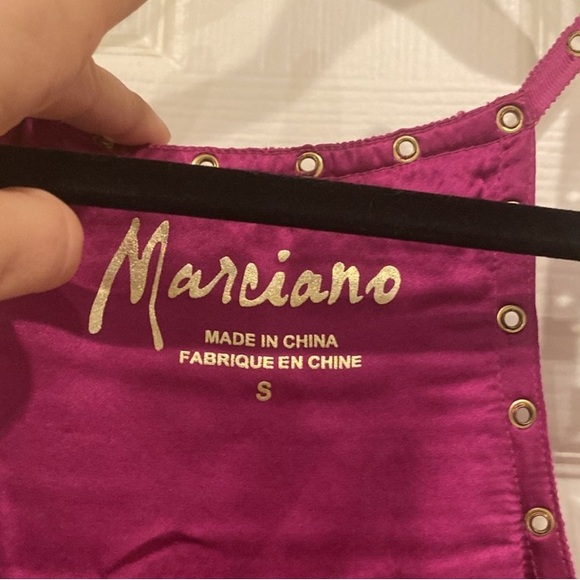 Sequin-Embellished Magenta Sleeveless Blouse- Tunic Length - Picture 2 of 9